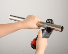 MECHCLAW Hand-Operated Pipe Cutters, Cuts 3/16" to 2" Copper, Iron, Aluminum & Stainless Steel Pipes, with Ball Bearing Rollers & Replaceable Alloy Blade