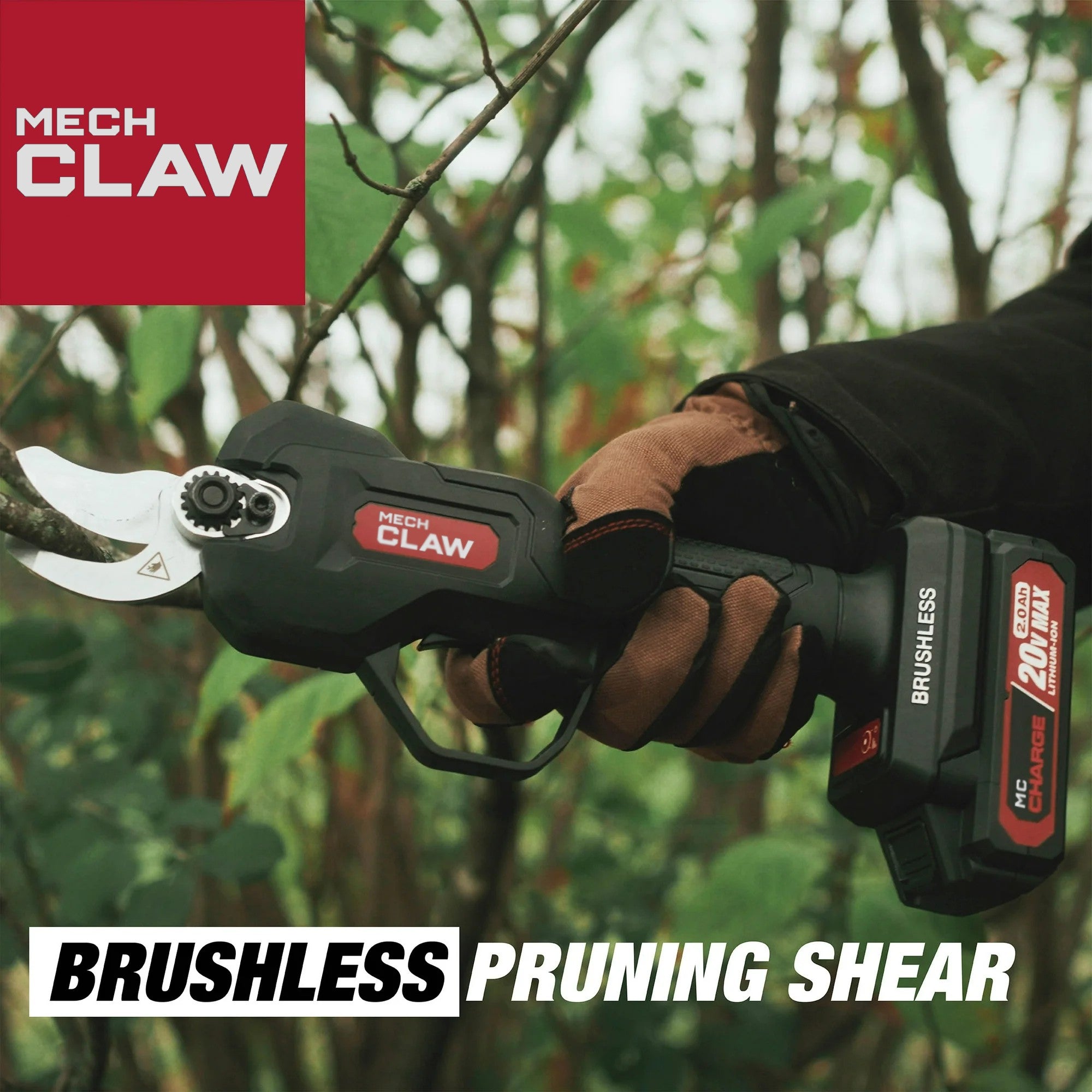 Cordless Pruning Shear, Battery Powered Shear For Garden Pruning